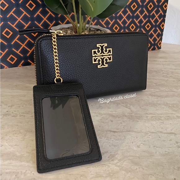New, tory burch britten zip continental wallet - Picture 1 of 15